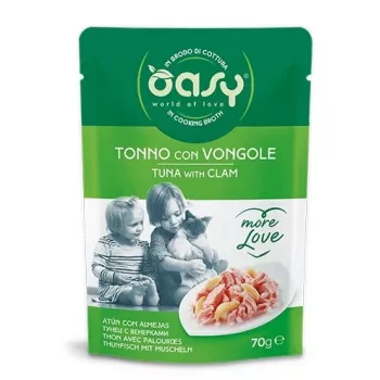 Oasy More Love Atum com Mexilhão Saqueta 70 g