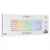 Teclado mecânico White Shark Shinobi-2 Brown Switch layout US — design compacto, switches Brown