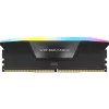 DIMM 64 GB DDR5-6400 (2x 32 GB) Dual-Kit, memória RAM preta, CMH64GX5M2B6400C32, Vengeance RGB, INTEL XMP