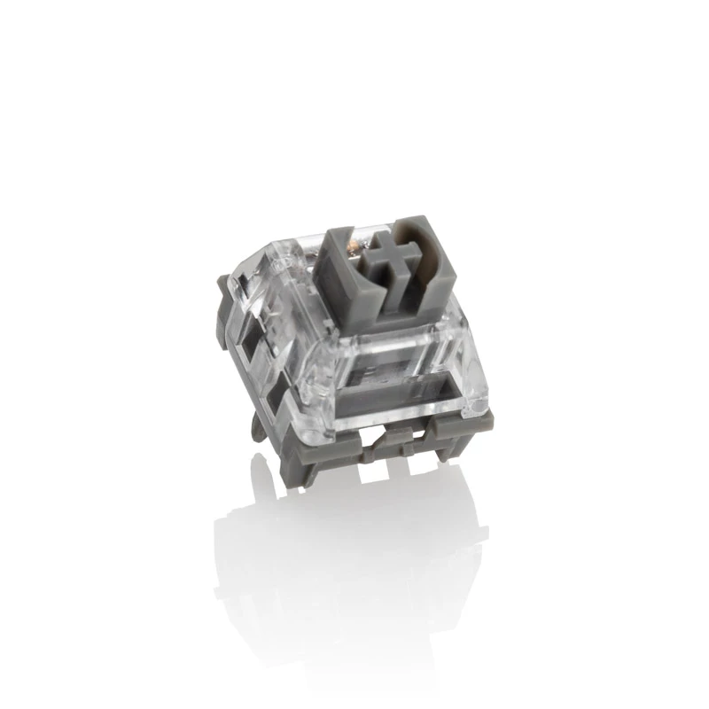 Interruptores Ducky Kailh Midnight Pro, mecânicos, 5-Pin, lineares, MX-Stem, 45g - 110 unidades (DSK110-MPA2)