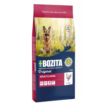 Ração seca para cães BOZITA Original Adult Classic 12 kg — frango, 23 % proteína, 11 % gordura