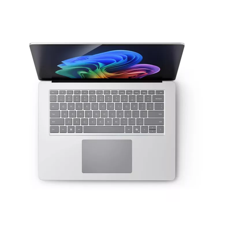 Portátil Microsoft Surface Laptop 7 Copilot+ PC para empresas, Intel Core Ultra 7 268V, 32 GB RAM, 1 TB SSD, ecrã tátil de 15", Windows 11 Pro, platina (EP2-21510)