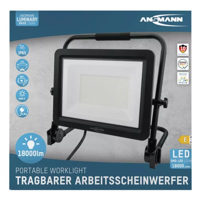 Ansmann FL150W-AC preto LED 150 W