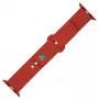 Fixed | Conjunto Sporty Strap para Apple Watch 42/44/45 mm | 170-235 mm | Vermelho | Silicone