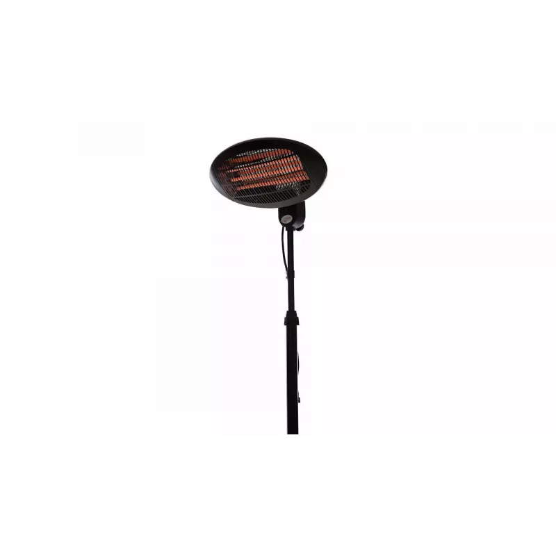Aquecedor elétrico Sunred SMQ2000A para interior e exterior preto 2000 W aquecedor elétrico de quartzo
