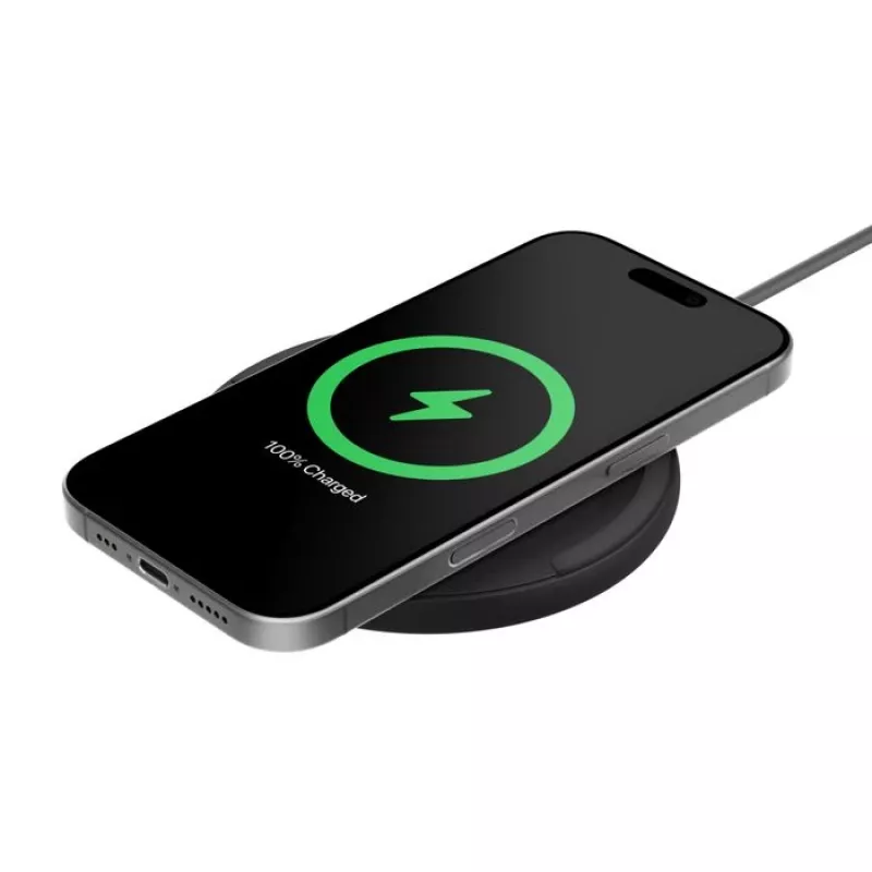 Carregador sem fios Belkin WIA012KQBK 15W com fonte de alimentação de 20W, preto