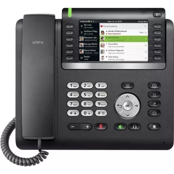 Unify OpenScape CP700X Telefone IP preto TFT