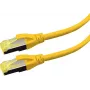 Cabo de rede LOGON APR6A030Y Cat6a S/FTP (S-STP) amarelo 3 m RJ-45–RJ-45