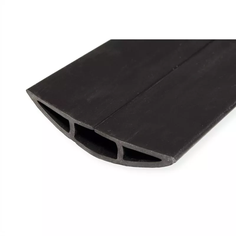 Calha de cabos ROLINE TPE Flex, 60 mm, preto, 1,8 m (19.08.3105)