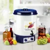 Máquina de vinho quente e de conservas KA 1804 (branco/azul, 1.800 Watt, 27 L)