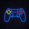 Comando de jogos USB com fios MANTA SNL63MT Neon Lights — comando para PC com ligação USB
