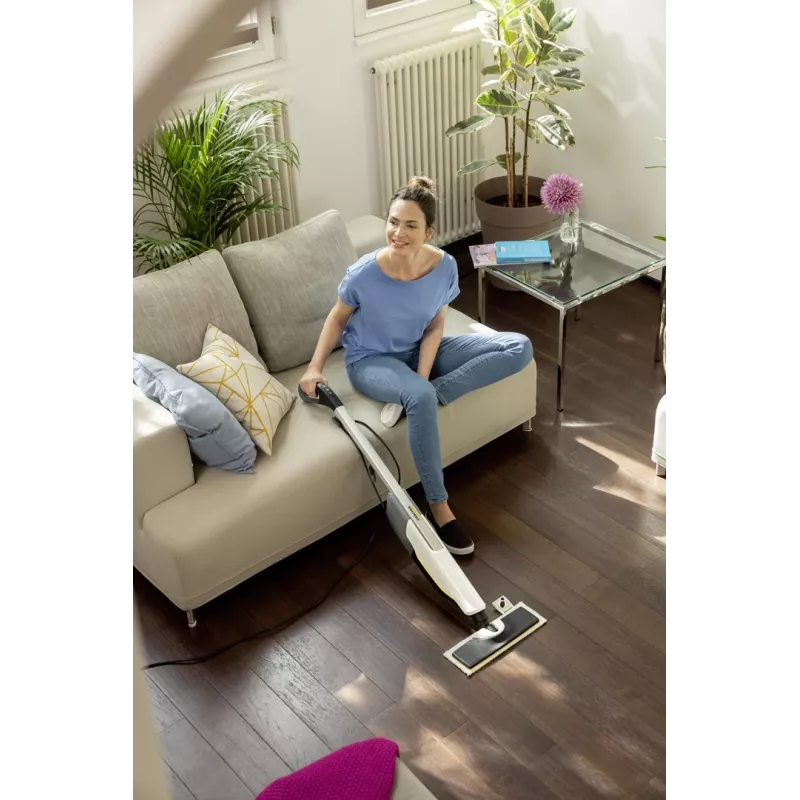 Limpa-vidros a vapor Kärcher SC 2 UPRIGHT 0,4 L 1600 W preto, branco