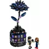Conjunto de construção LEGO Wednesday 76784 flor dália negra — modelo decorativo, 358 peças, 9+ anos