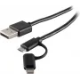 Cabo Lightning S/CONN 14-14025 1m preto