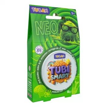 Massa de modelar TUBAN TUBI SMART NEO, verde, 50 g – massa de modelar para crianças