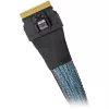ICY DOCK MB406L-B cabo SlimSAS 8i SFF-8654 para SlimSAS 8i SFF-8654, 0,5 m, preto