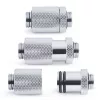 Alphacool ES D-Plug 25,5 mm de G1/4 macho para G1/4 macho, cromado