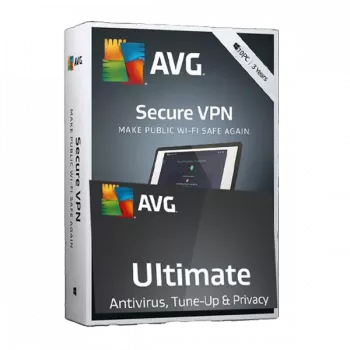 AVG Ultimate + VPN | 10 dispositivos | 3 anos | Global