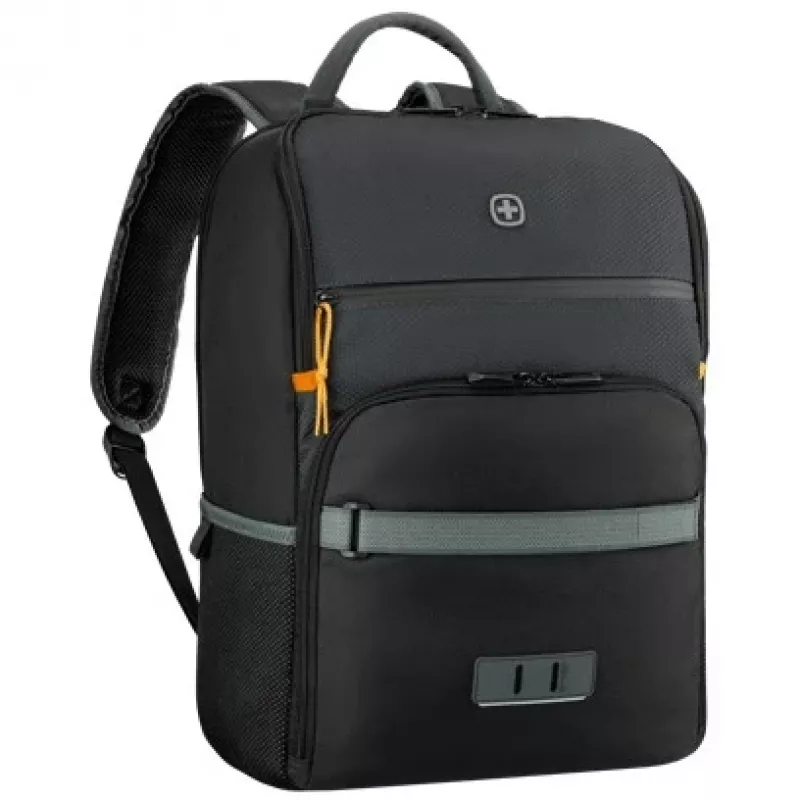 Mochila para portátil WENGER Next 23 Move 40,64cm 16 polegadas com compartimento para tablet Gravity preto