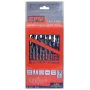 Conjunto de brocas HSS OEM E-500-1225, 25 peças, tamanhos 1–13 mm