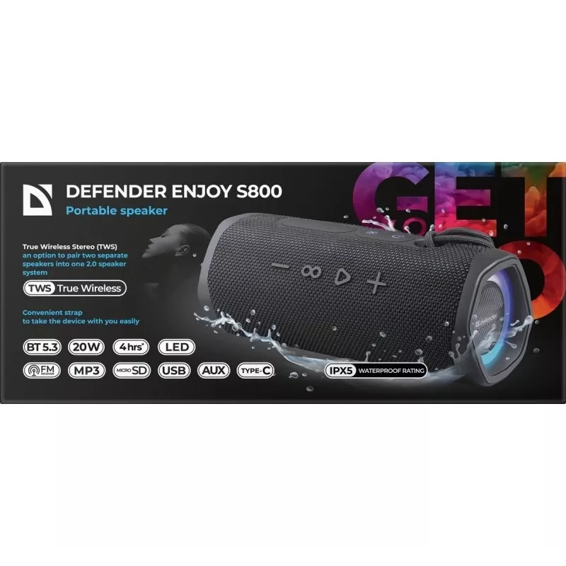 Altifalante Bluetooth ENJOY S800 20W