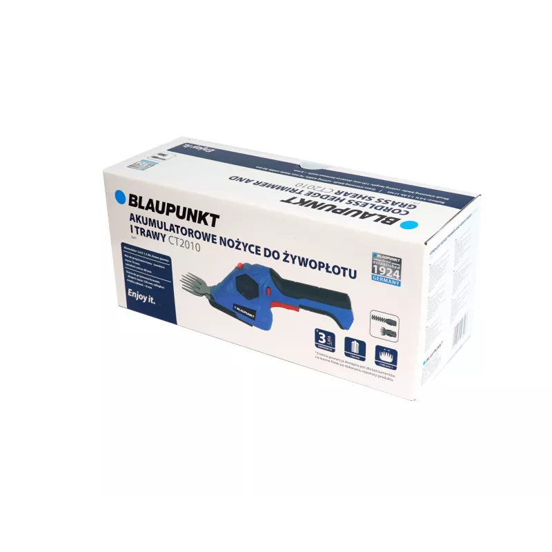 Blaupunkt CT2010 tesoura para relva e sebe 2 em 1 18V