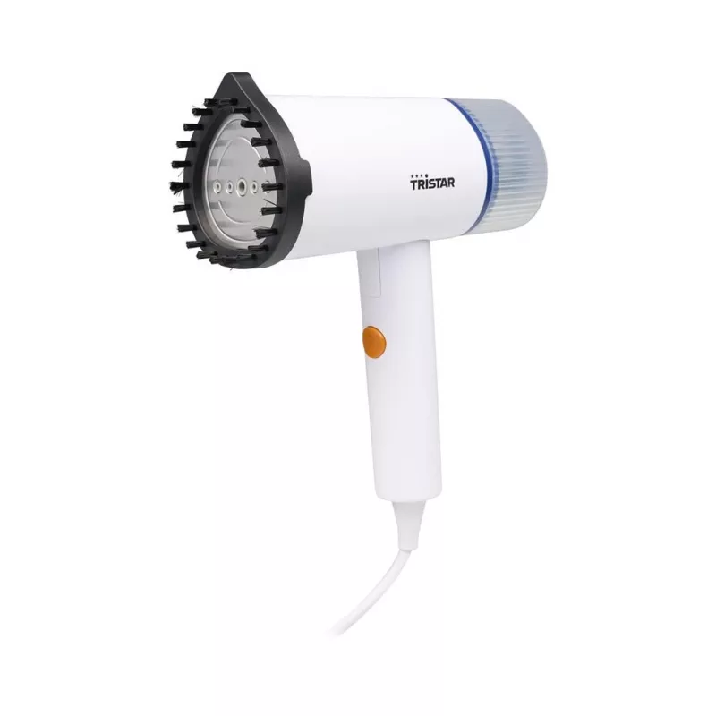 Vaporizador de mão Tristar ST-8960 – 1200 W, depósito de 0,11 L, 20 g/min de vapor, punho dobrável, branco