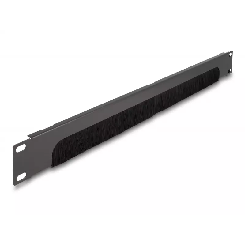Barra de escovas DeLOCK 66750 cinzento metal nylon 19 polegadas