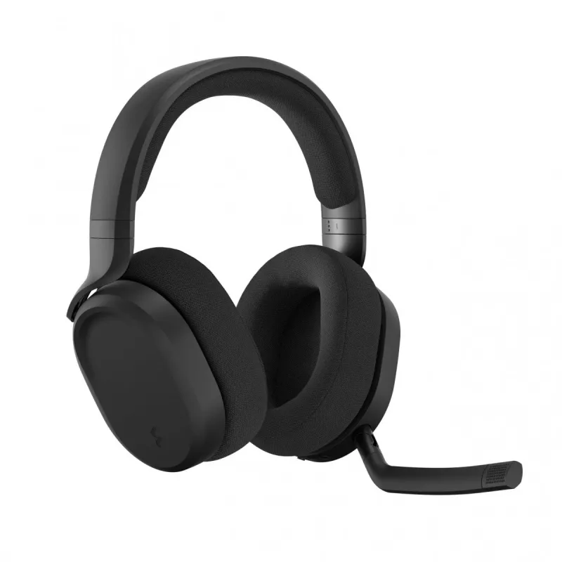 Fractal Design Scape headset com fios e sem fios arco de cabeça música estação de carregamento preto