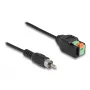 DeLOCK Cabo adaptador ficha RCA para bloco de terminais com botão de pressão 15 cm