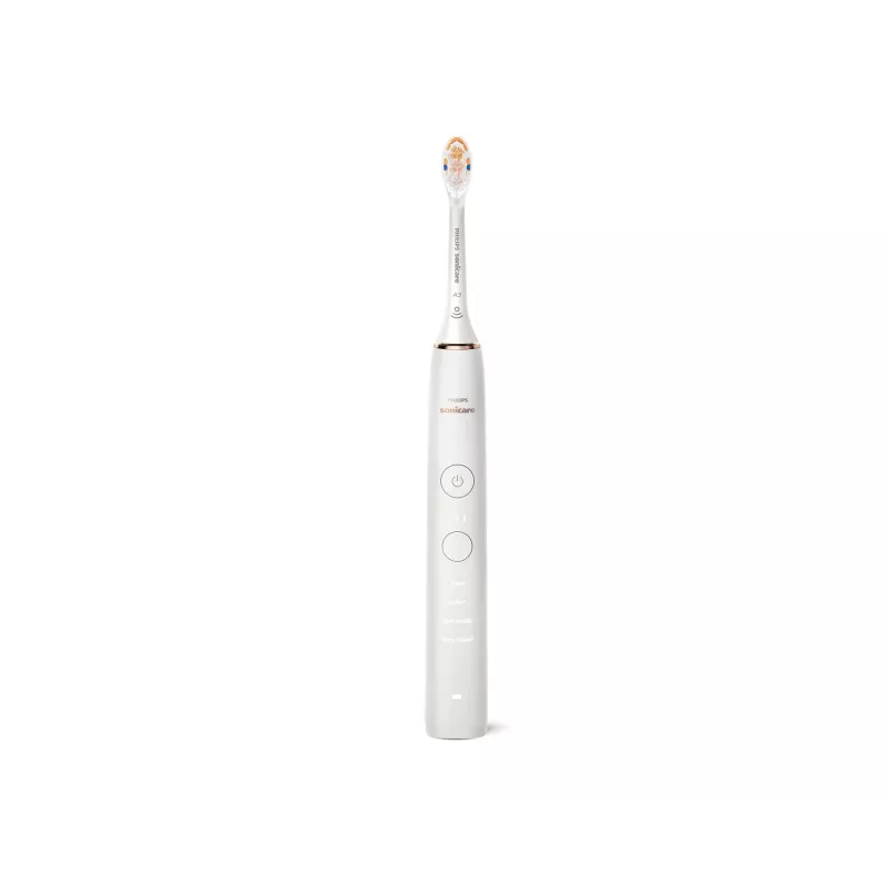 Escova de dentes elétrica Philips HX9911/23 adulto escova de dentes sónica ouro rosa, branco