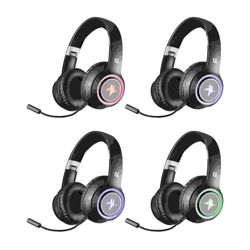 Auscultadores Bluetooth DEFENDER FREEMOTION B571 preto LED