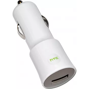 Carregador de automóvel HTC CC C120, USB, 1000mA, branco, Bulk (CC C120)