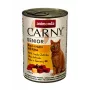 Animonda Carny comida húmida para gatos, vaca + frango com queijo