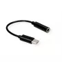 Adaptador de áudio VALUE - USB-C macho para Mini-ficha de 4 pinos fêmea
