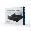 Acessório frontal para caixa 3.5 PANEL/USB 2P FDI3-U3C-01 Gembrid