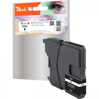 Peach PI500-45 cartucho de tinta 1 unid. Alto (XL) rendimento preto