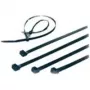 Abraçadeira de cabos, nylon resistente às intempéries, preto - comprimento 100 mm largura 2,5 mm