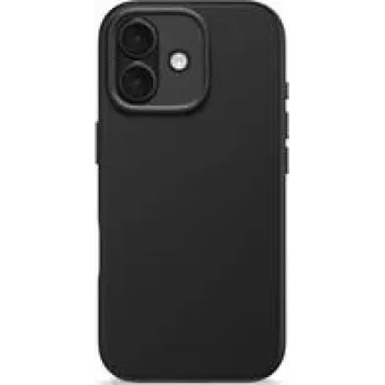 Capa traseira de silicone antimicrobiana Decoded iPhone 17 Phantom preto (D25IPO17BCS9PK)