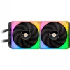 Sistema de refrigeração líquida para processador Thermaltake TOUGHLIQUID Ultra 280 RGB - (para: LGA1156, AM2, AM2+, AM3, LGA1155, AM3+, LGA2011, FM1, FM2, LGA1150, LGA2011-3, LGA1151, AM4, LGA206