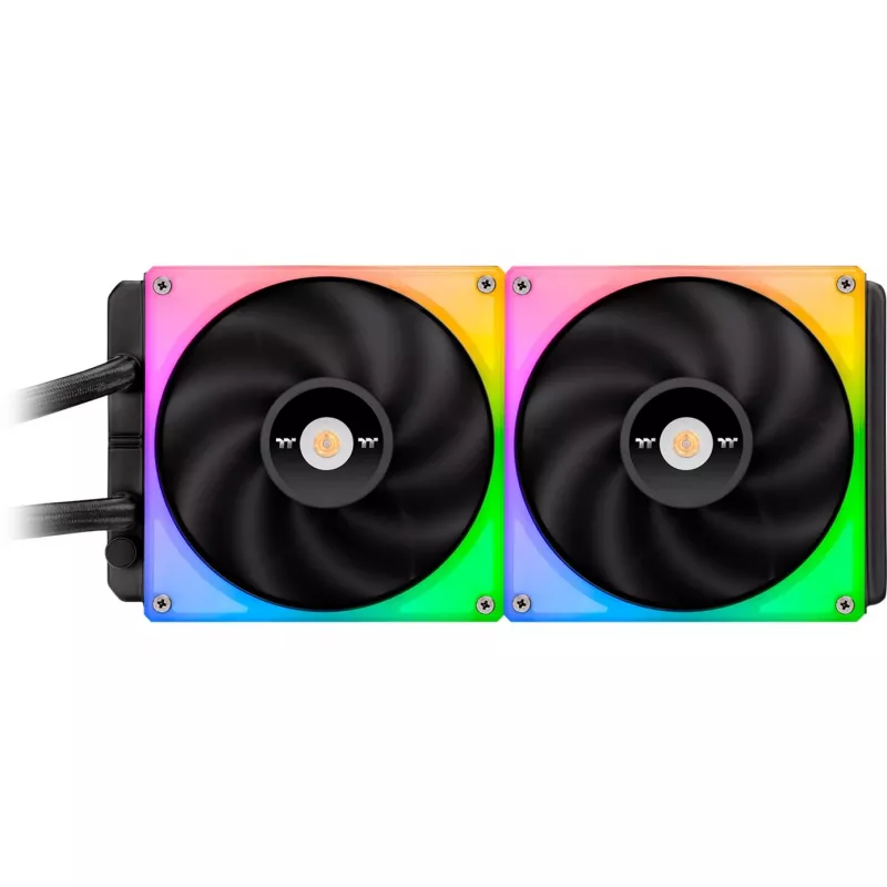 Sistema de refrigeração líquida para processador Thermaltake TOUGHLIQUID Ultra 280 RGB - (para: LGA1156, AM2, AM2+, AM3, LGA1155, AM3+, LGA2011, FM1, FM2, LGA1150, LGA2011-3, LGA1151, AM4, LGA206