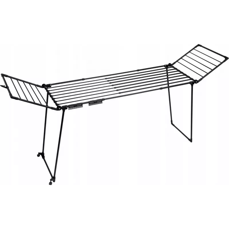 Estendal PROMIS MONZA extensível grande preto - dobrável de pé, H1160mm B2600mm T6000mm