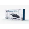 Apresentador sem fios IR GEMBIRD WP-L-11, 4 botões, recetor USB RF 2,4 GHz, preto, pilha AAA