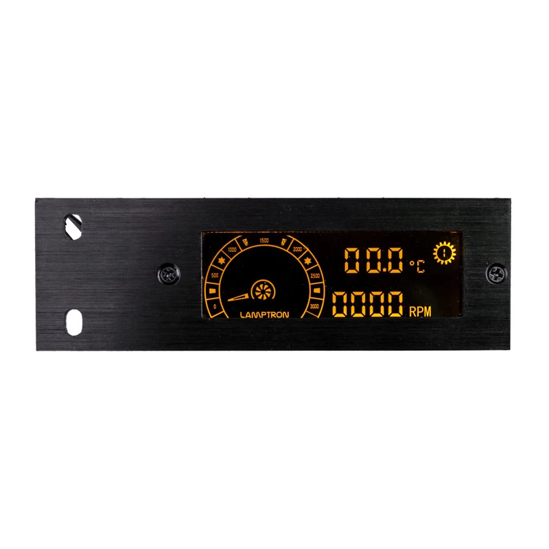 Controlador de ventoinhas e RGB LED PCI Lamptron TC20, preto – hub de ventoinhas/LED montado em slot PCI