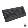 Logitech Signature K650 Teclado sem fios, Bluetooth 5.1, QWERTZ, suíço (CH), grafite (920-010912)