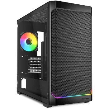 Sharkoon MK4W RGB Strip Micro Tower preto