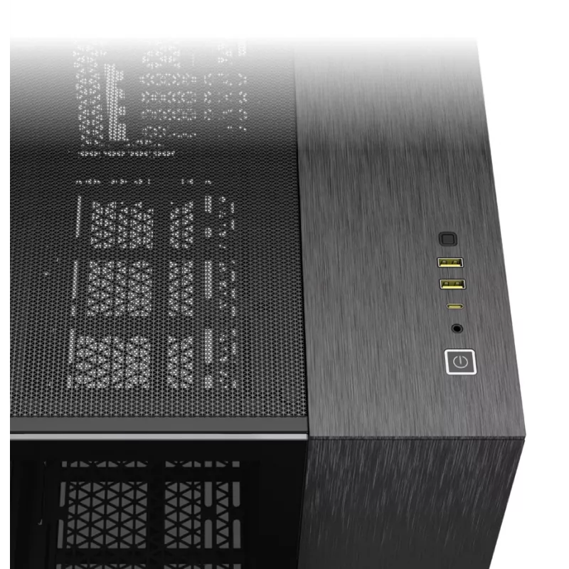 Caixa de PC Corsair CC-9011287-WW Midi-Tower alumínio, preto
