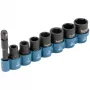 Conjunto de chaves de caixa de impacto e adaptador Makita E-12289, 8 un.
