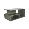 Topeshop PRIMA BETON mesa de centro, forma livre, 1 perna