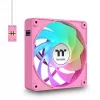 Ventoinhas THERMALTAKE CT140 EX Reverse ARGB Sync 140 mm, 500–1800 RPM, rosa, 3 unid.